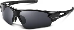 BEACOOL Polarized Sports Sunglasses for Men Women Youth Baseball Fishing Cycling Running Golf Motorcycle Tac Glasses UV400
