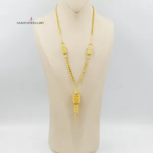 Bead Cuban Links Necklace
