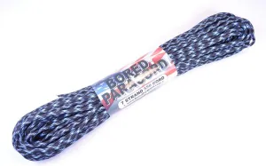 Bored Paracord Brand Paracord/Parachute Cord 7-Strand, 550 Lb. Break Strength Guaranteed U.S. Made, Type III - Lightning Paracord (50 feet)