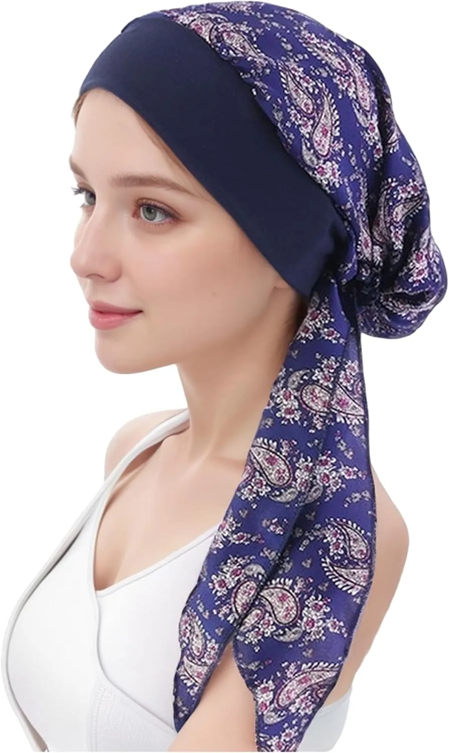 Chemo Headwear Turbans for Women, Cancer Head Scarf Head Coverings Caps, Head Wraps for Cancer Patients