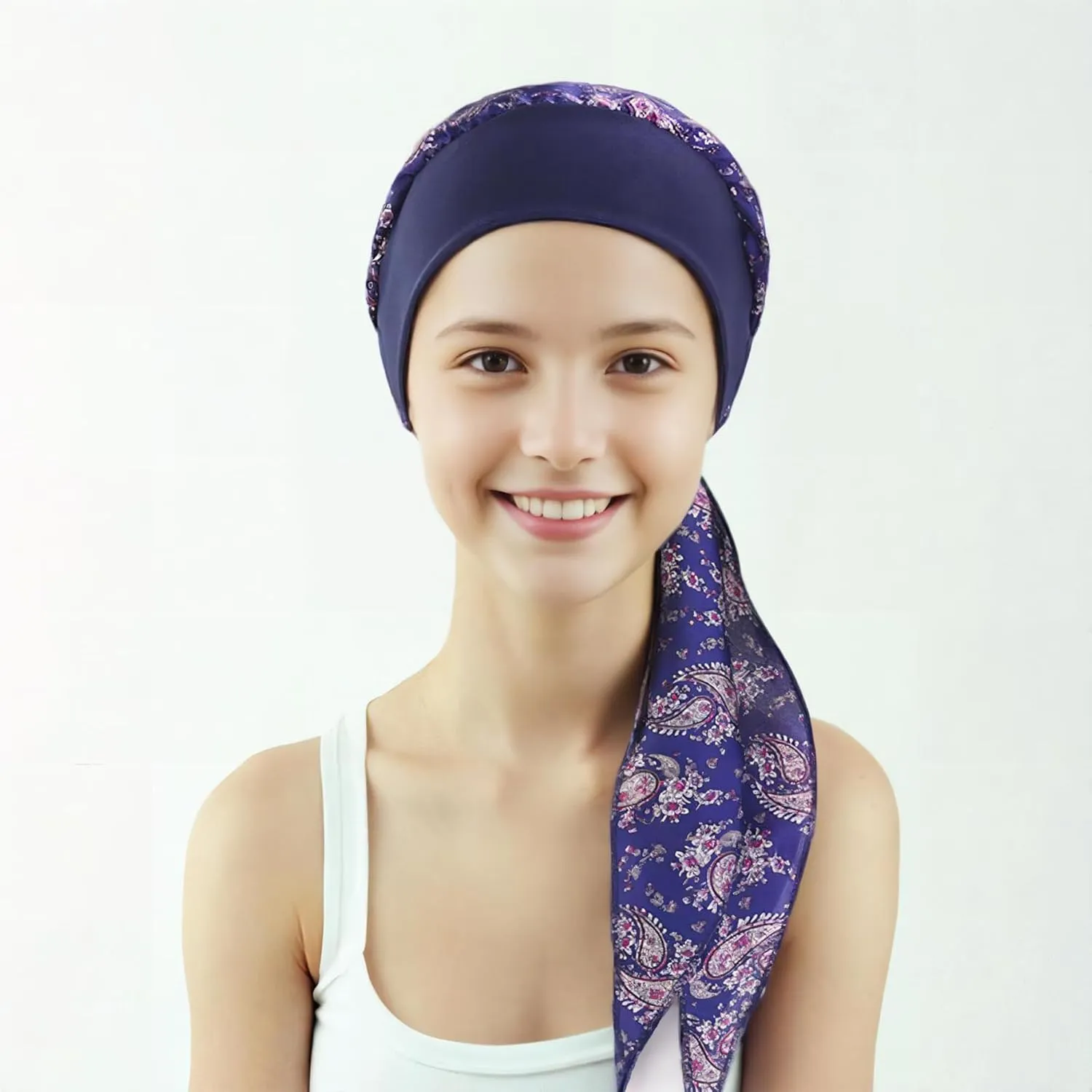 Chemo Headwear Turbans for Women, Cancer Head Scarf Head Coverings Caps, Head Wraps for Cancer Patients