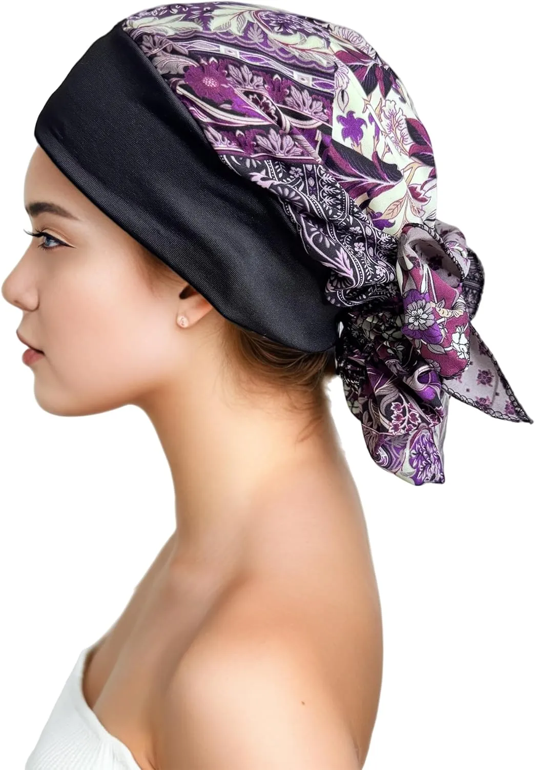 Chemo Headwear Turbans for Women, Cancer Head Scarf Head Coverings Caps, Head Wraps for Cancer Patients