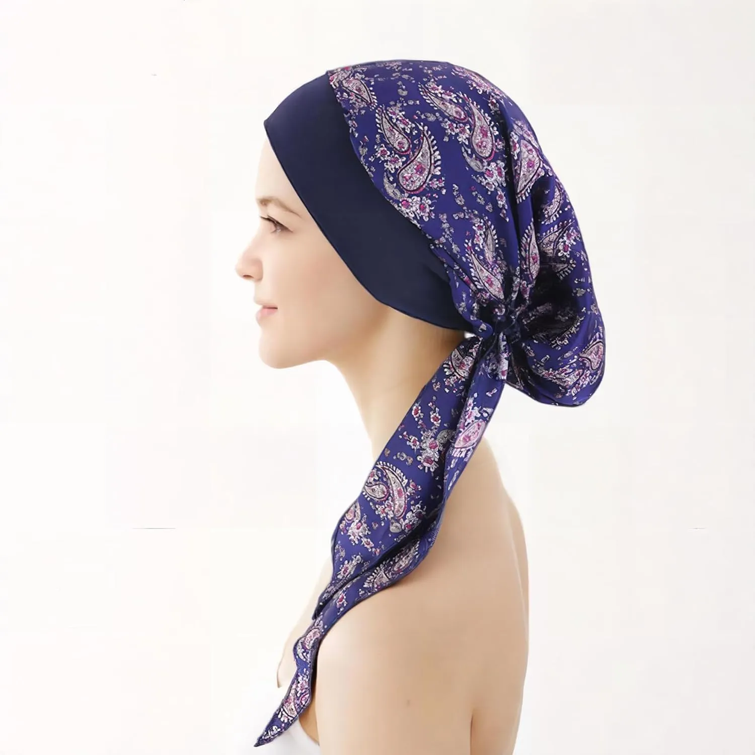 Chemo Headwear Turbans for Women, Cancer Head Scarf Head Coverings Caps, Head Wraps for Cancer Patients
