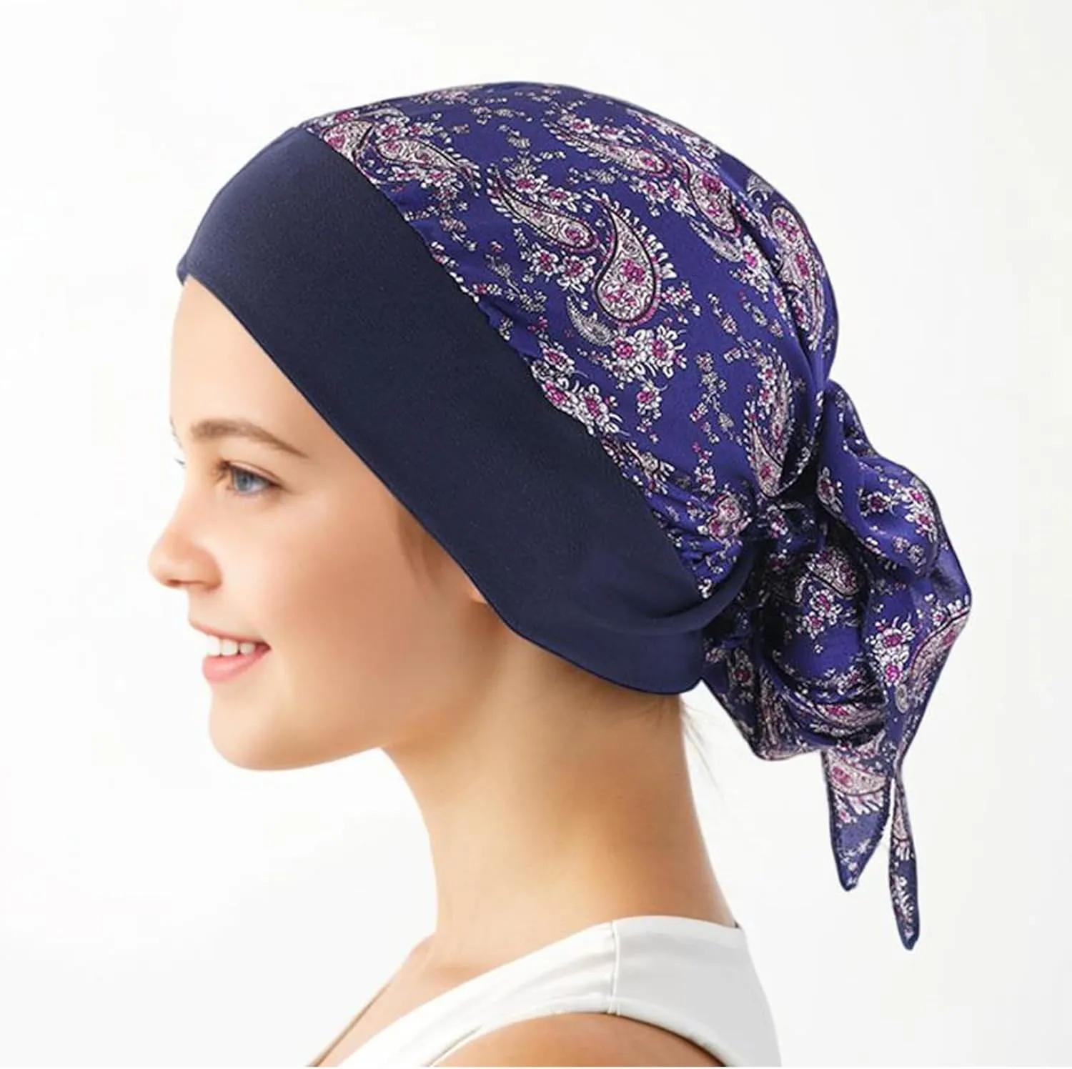 Chemo Headwear Turbans for Women, Cancer Head Scarf Head Coverings Caps, Head Wraps for Cancer Patients