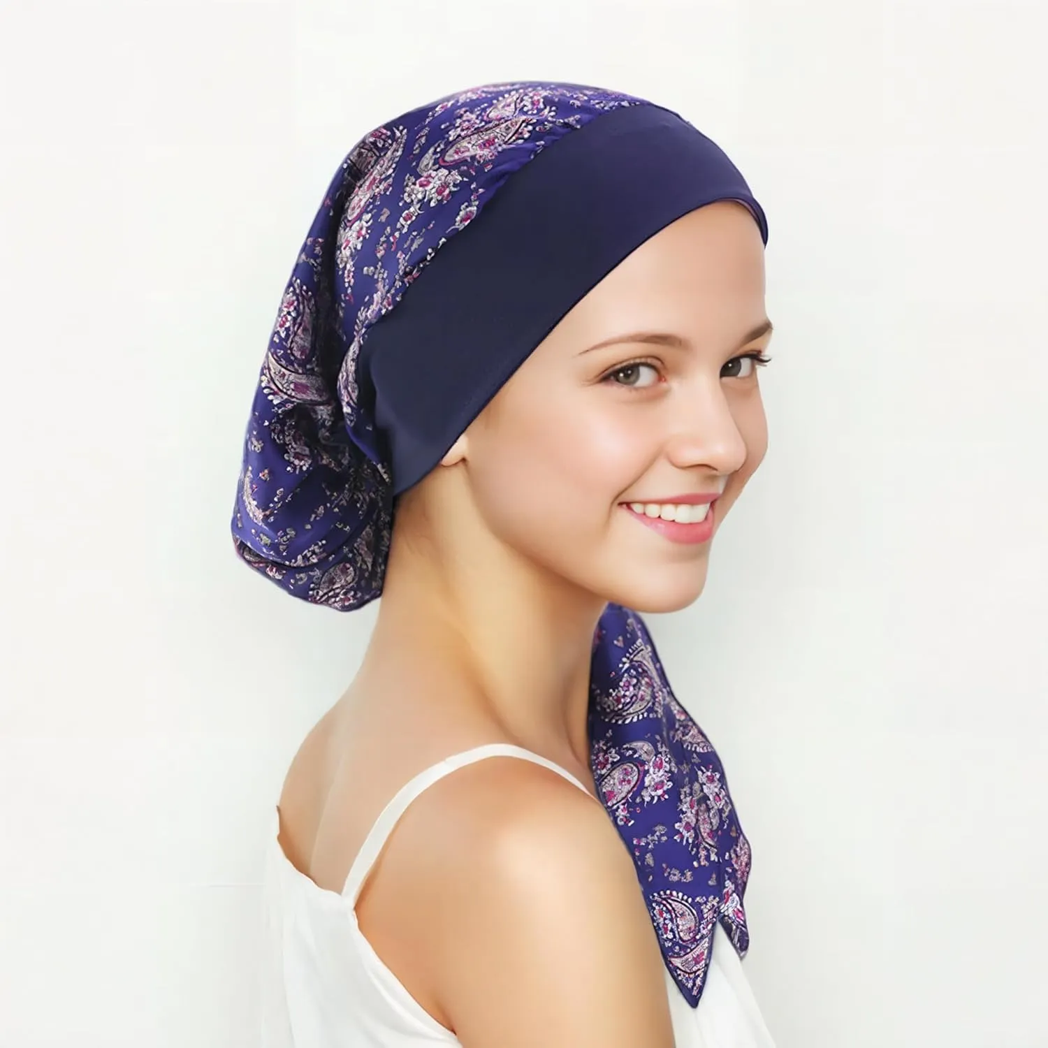 Chemo Headwear Turbans for Women, Cancer Head Scarf Head Coverings Caps, Head Wraps for Cancer Patients