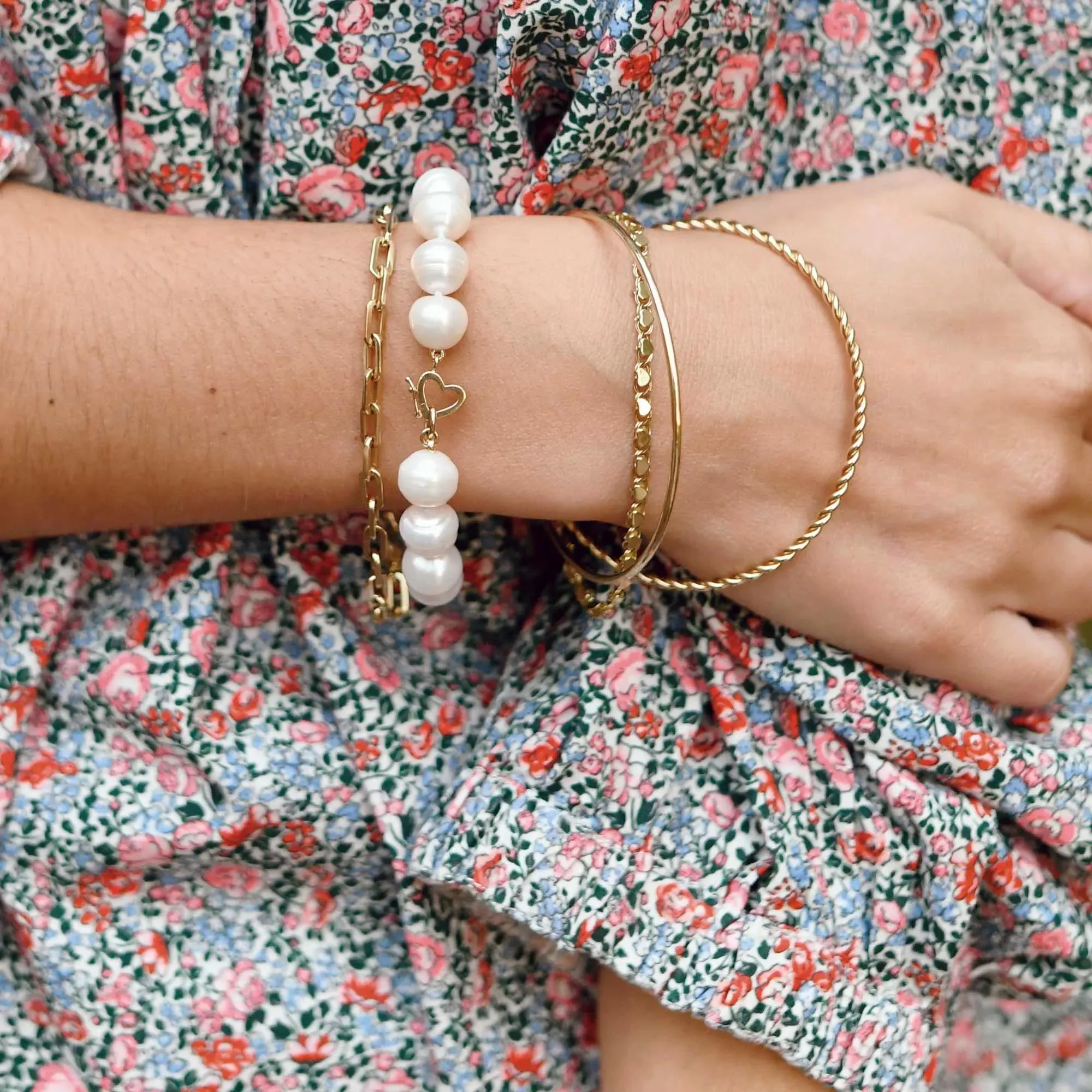 Heart of Gold Bracelet