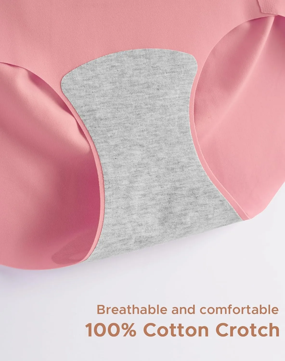 INNERSY Women's Seamless No Show Hipster Panties Invisible Light Underwear 3-Pack