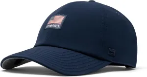 melin Legend Americana Hydro, Men's Performance Dad Hat, Water-Resistant Baseball Caps, Golf, Running, or Workout Hat
