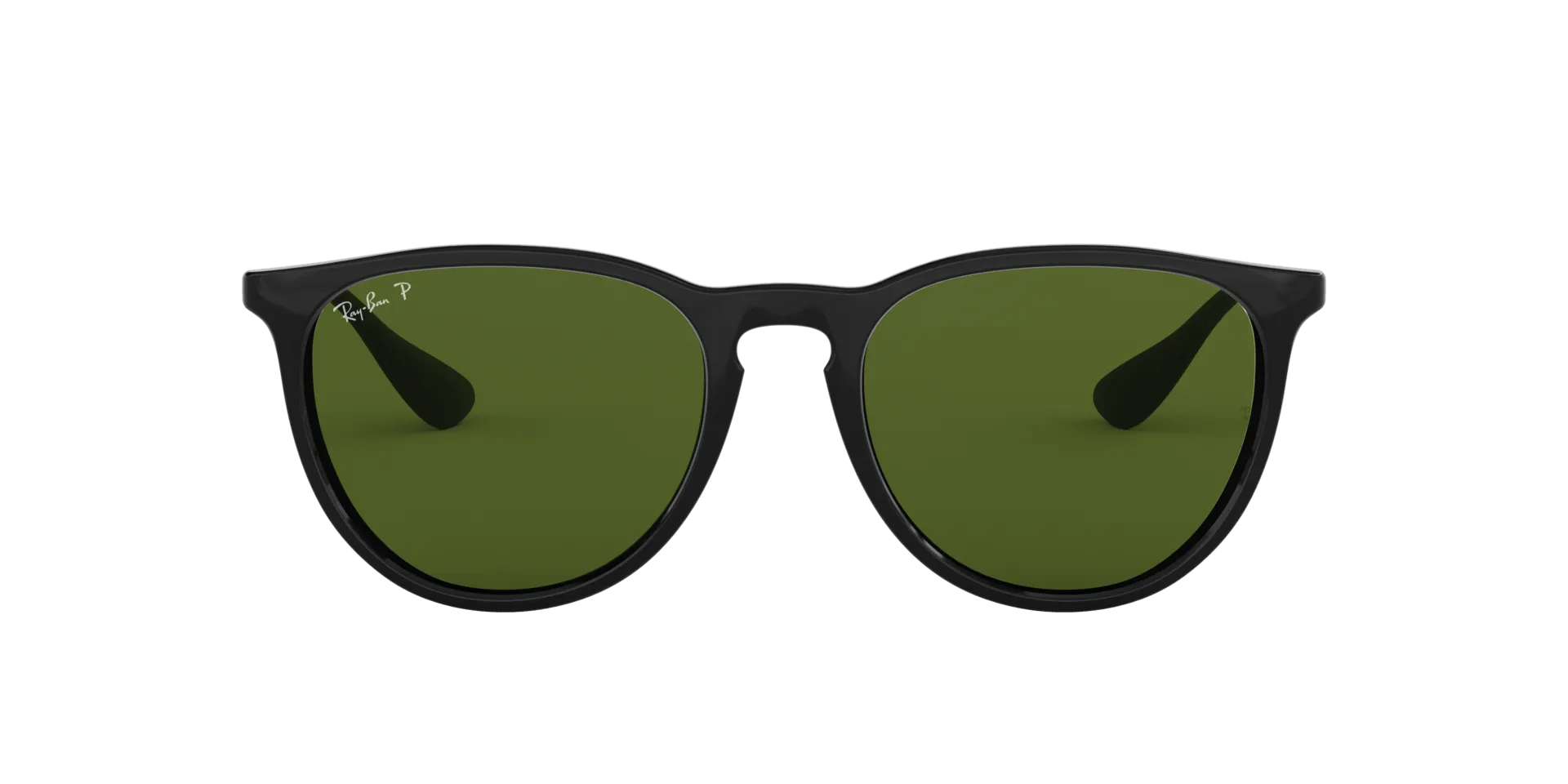 RAY BAN ERIKA BLACK |  GREEN CLASSIC G-15 POLARIZED