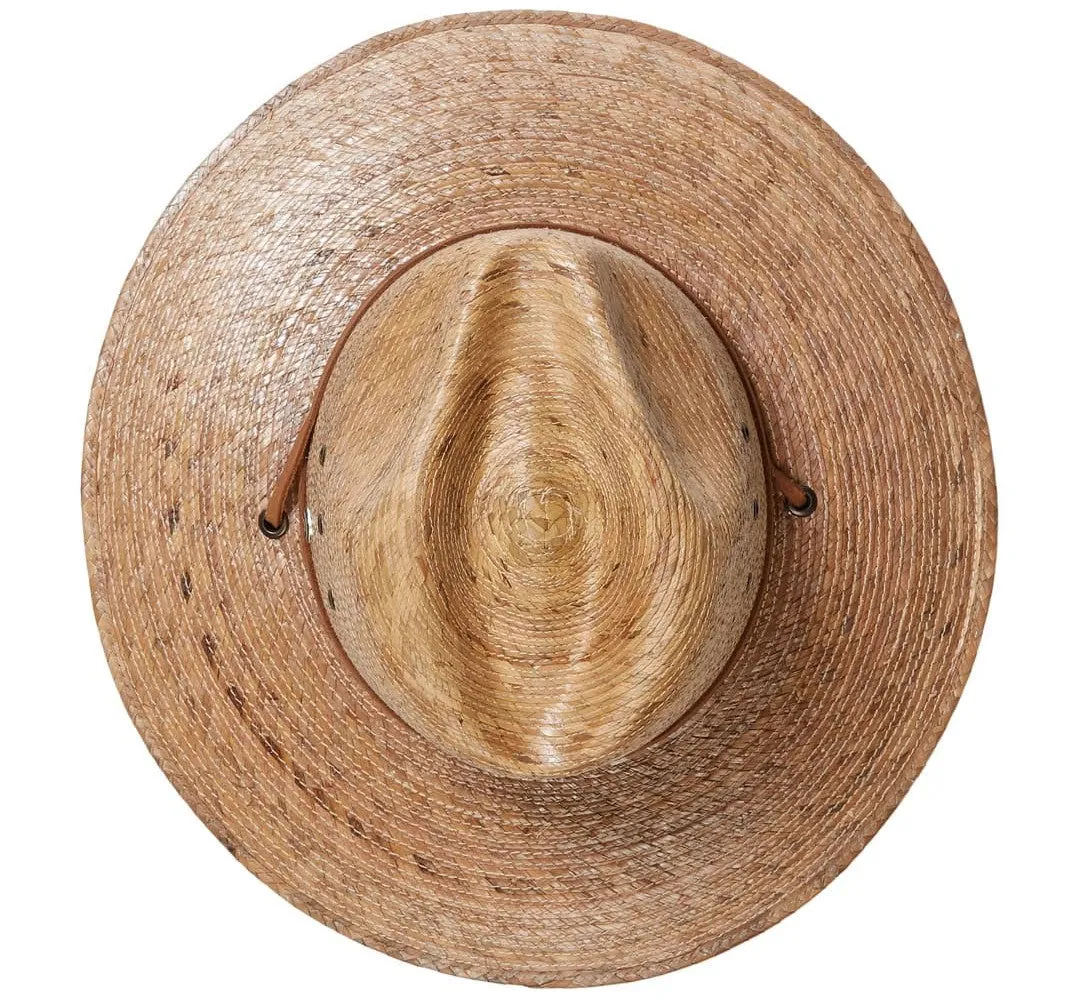Rustic Palm Straw Lifeguard Hat by Stetson