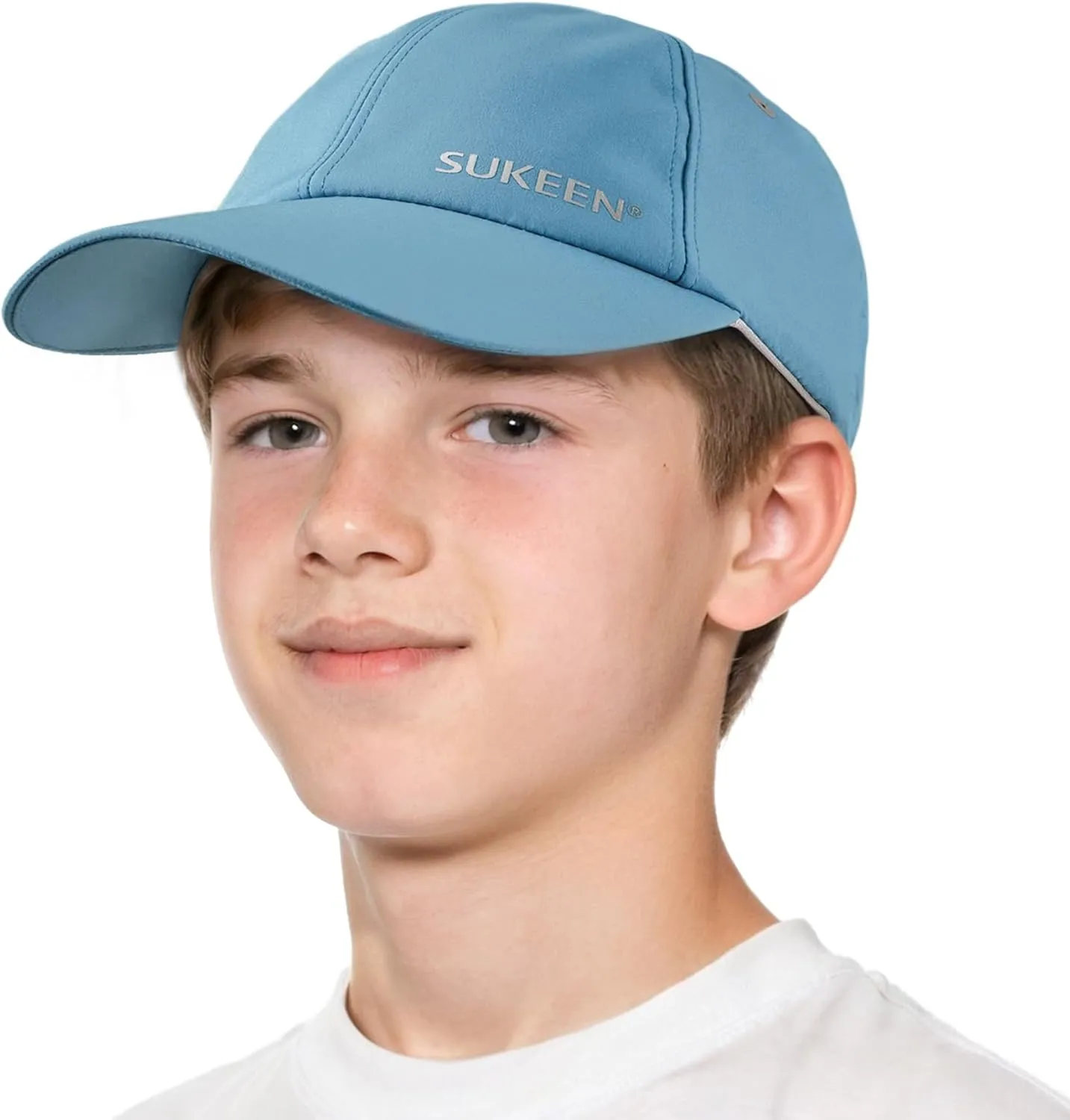 Sukeen Kids Sun Hats for Girls Boys Quick Drying Baseball Cap Lightweight Sun Protection Hat for Outdoor Activity