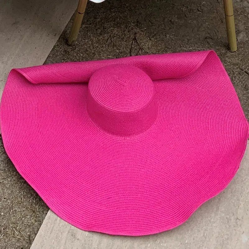 TEEK - Oversized Seaside Summer Brim Straw Hat