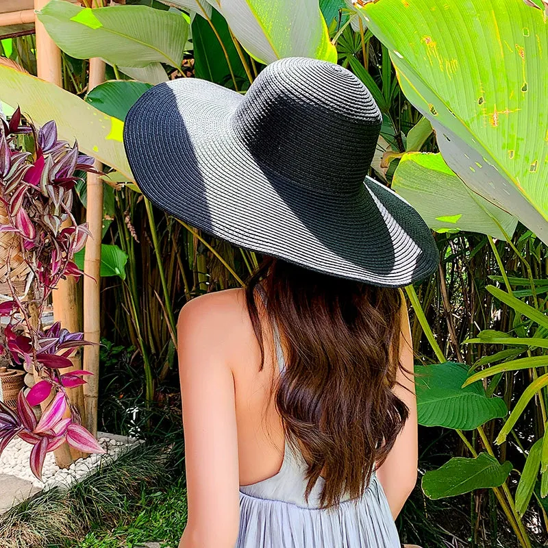 TEEK - Oversized Seaside Summer Brim Straw Hat
