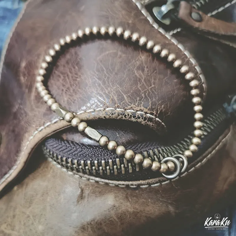 Vintage Brass Bead Bracelet